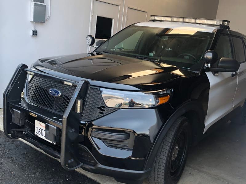 City Vehicle After Repair - Professional Restoration