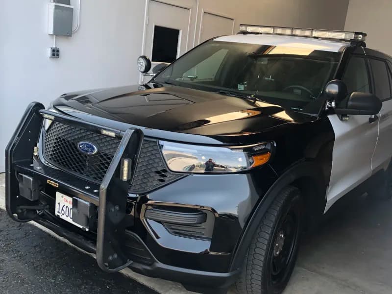 City Vehicle After Repair - Professional Restoration