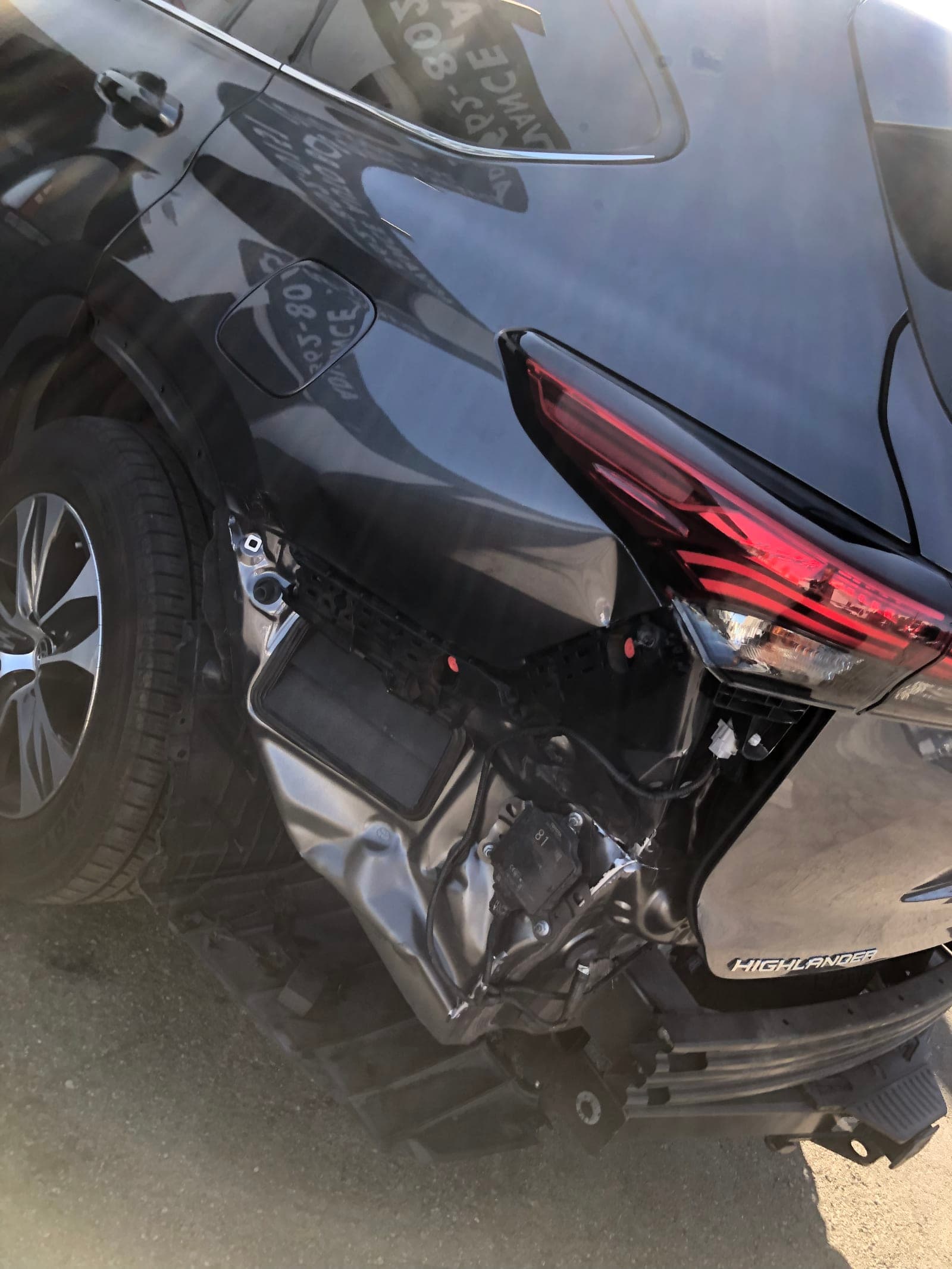 Black Toyota - Repair Progress