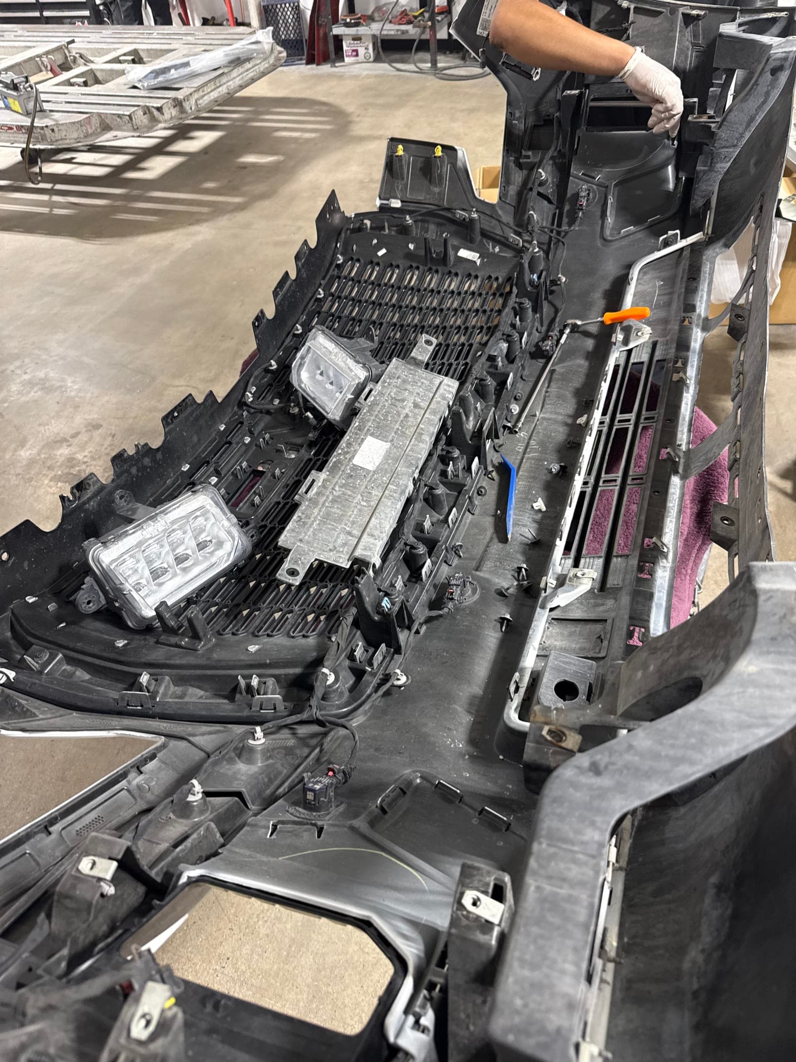 Inside a Modern Bumper