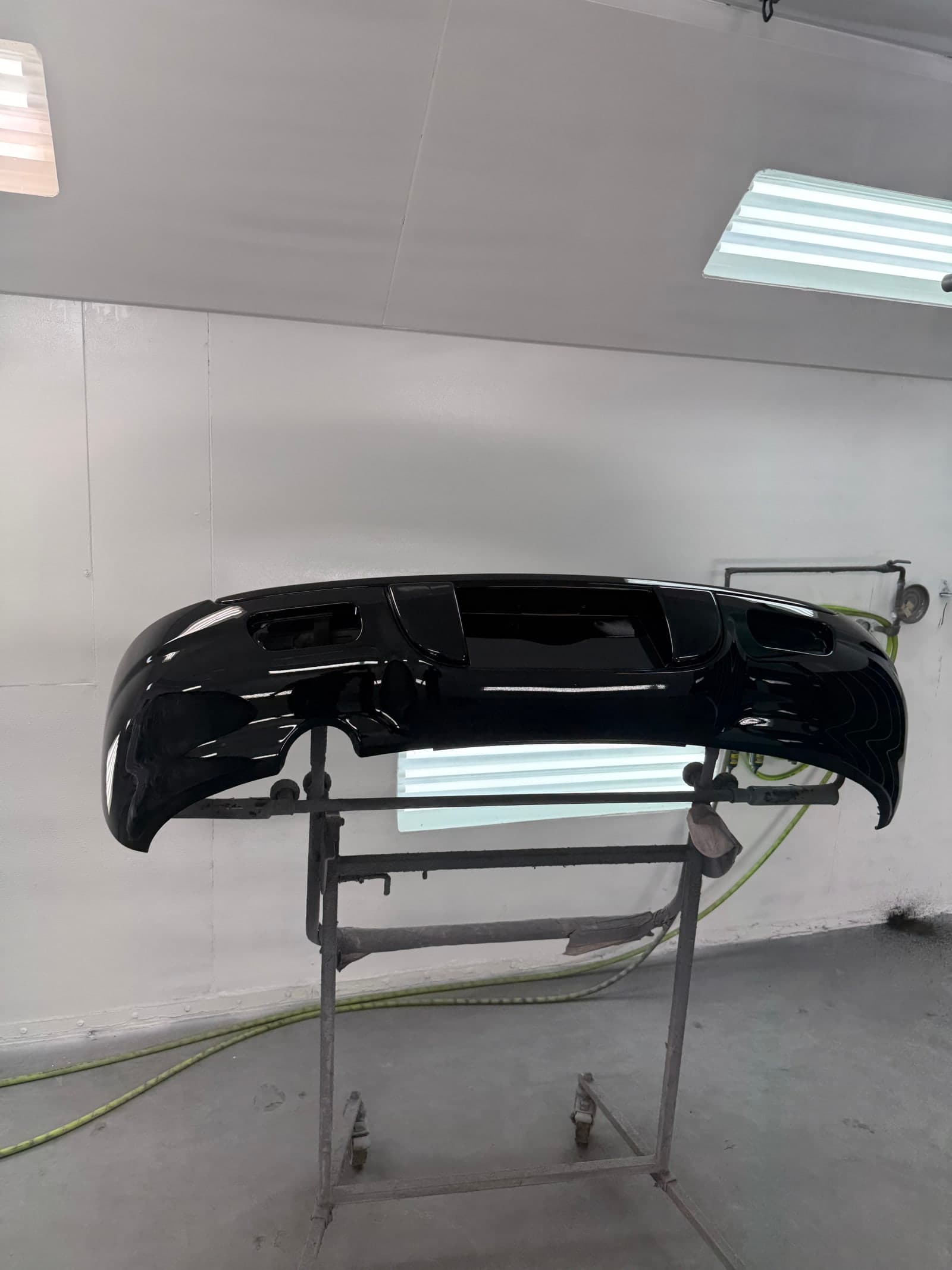 Freshly Painted Bumper