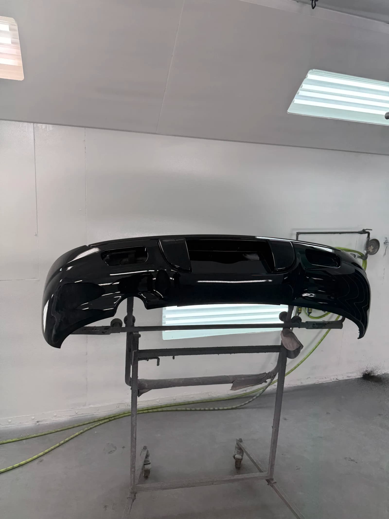 Freshly Painted Bumper