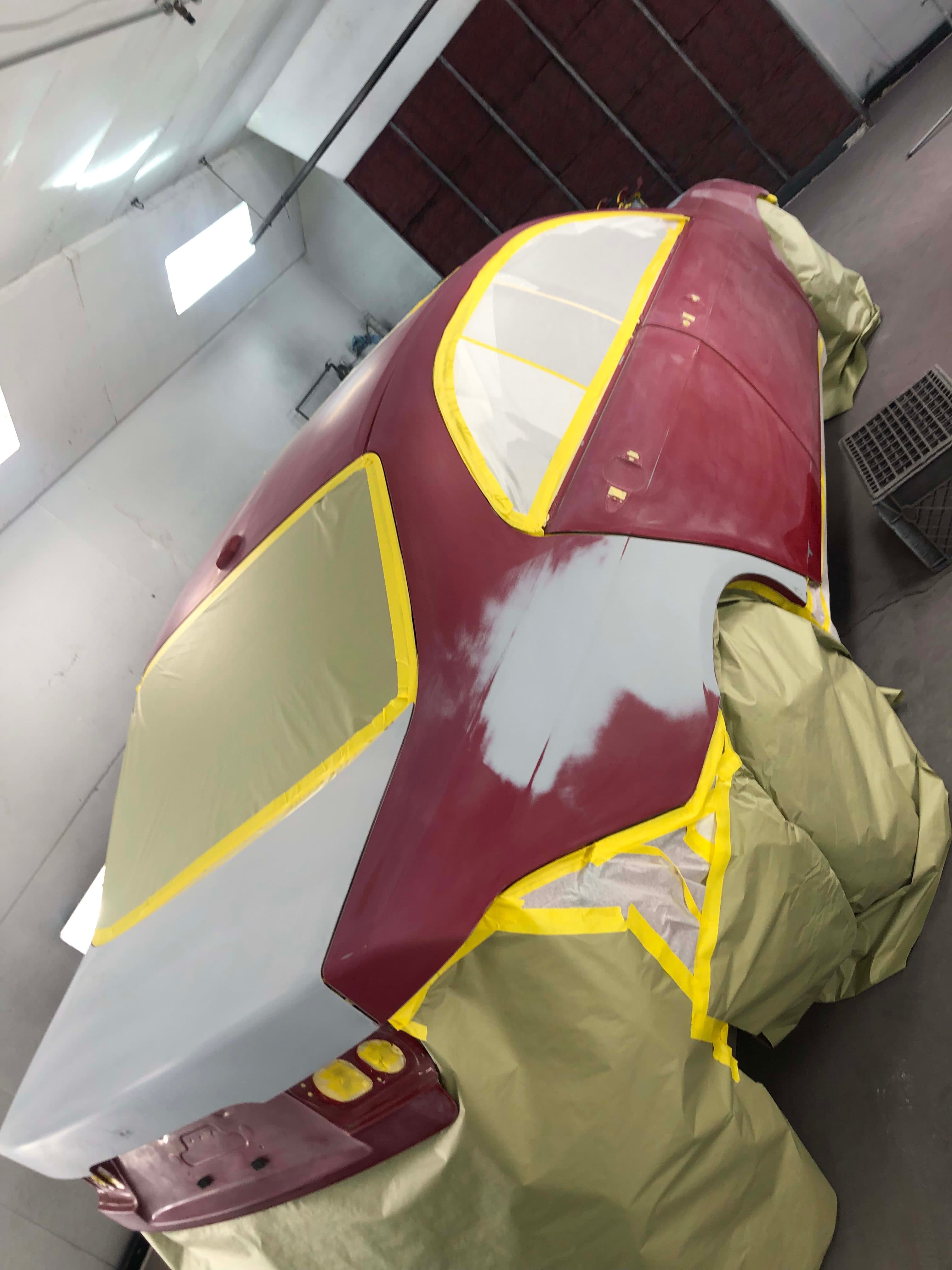 Red Car Paint Job - Completed