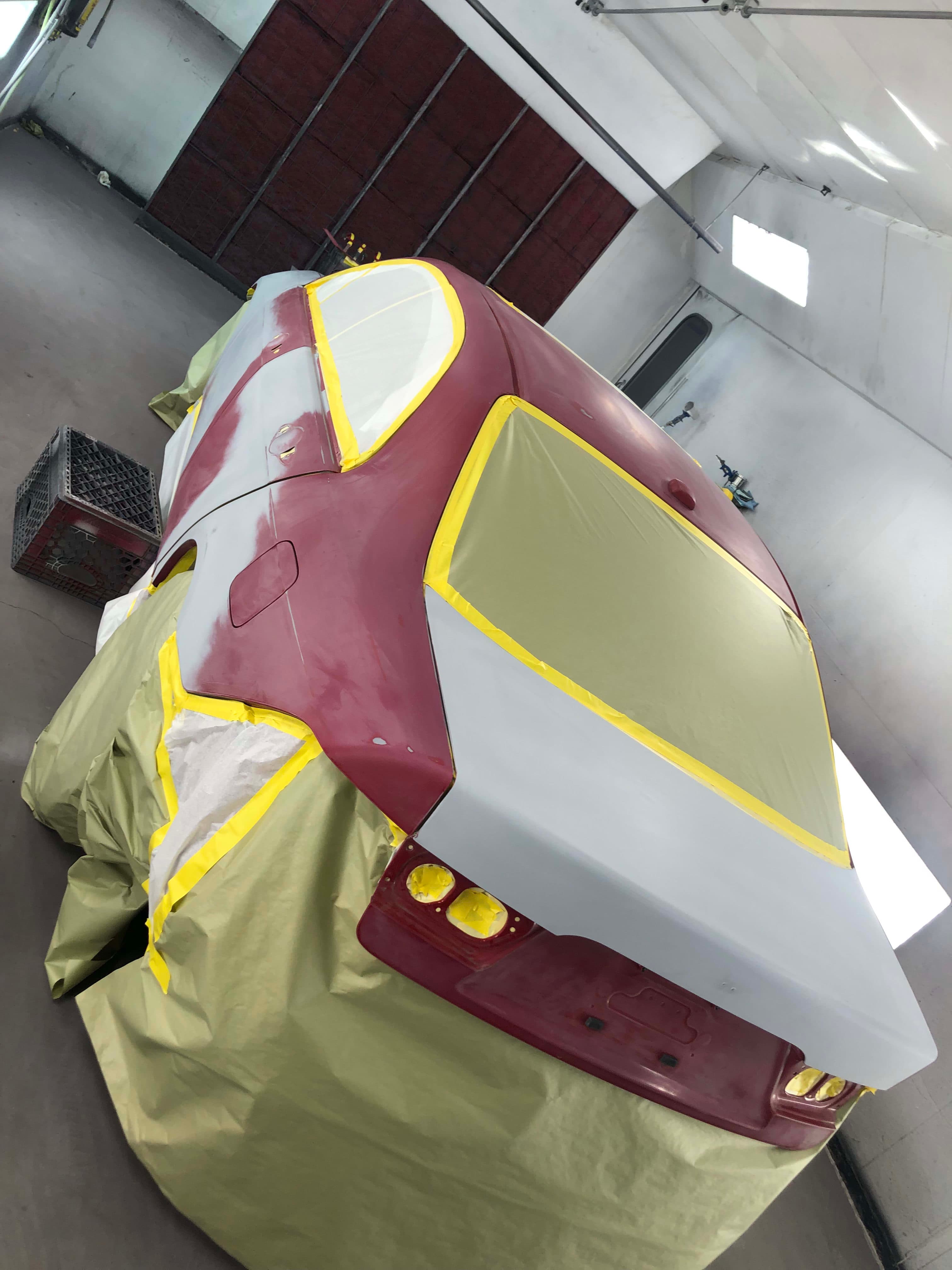 Red Car Paint Job - Stage 2