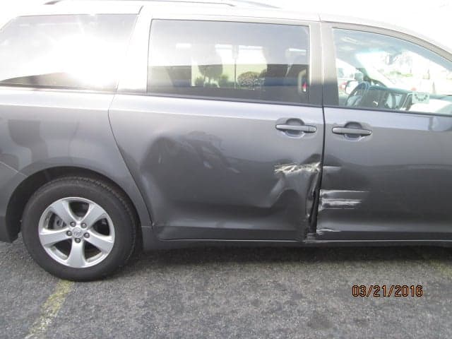Toyota Sienna Collision Repair - Before